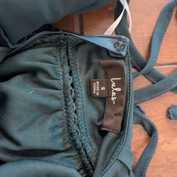 Lulus Never a Dull Moment Tie Strap Pleated Midi Dress - Picture 2 of 2